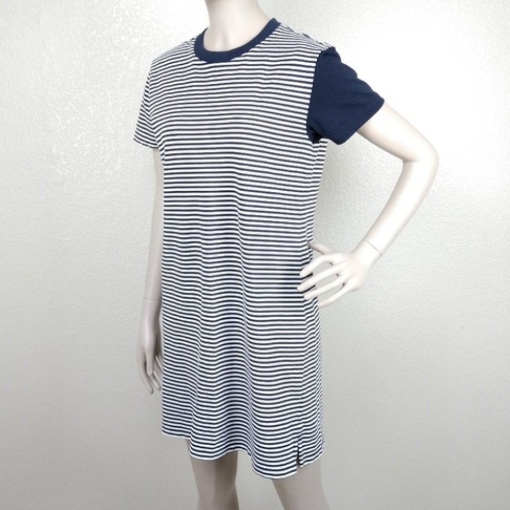 Tory Burch Sport Navy White Dress Sz S/P - NWT